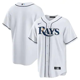 mens nike white tampa bay rays home replica team jersey_pi3